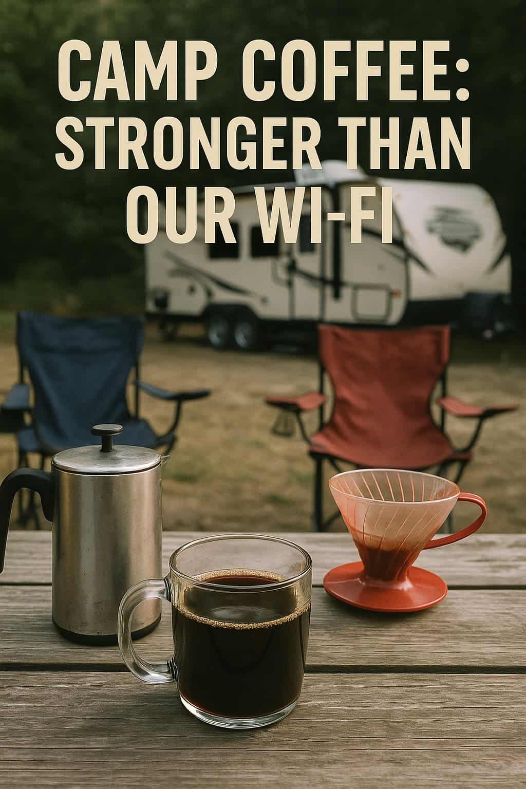 Camp Coffee: Stronger Than Our Wi-Fi