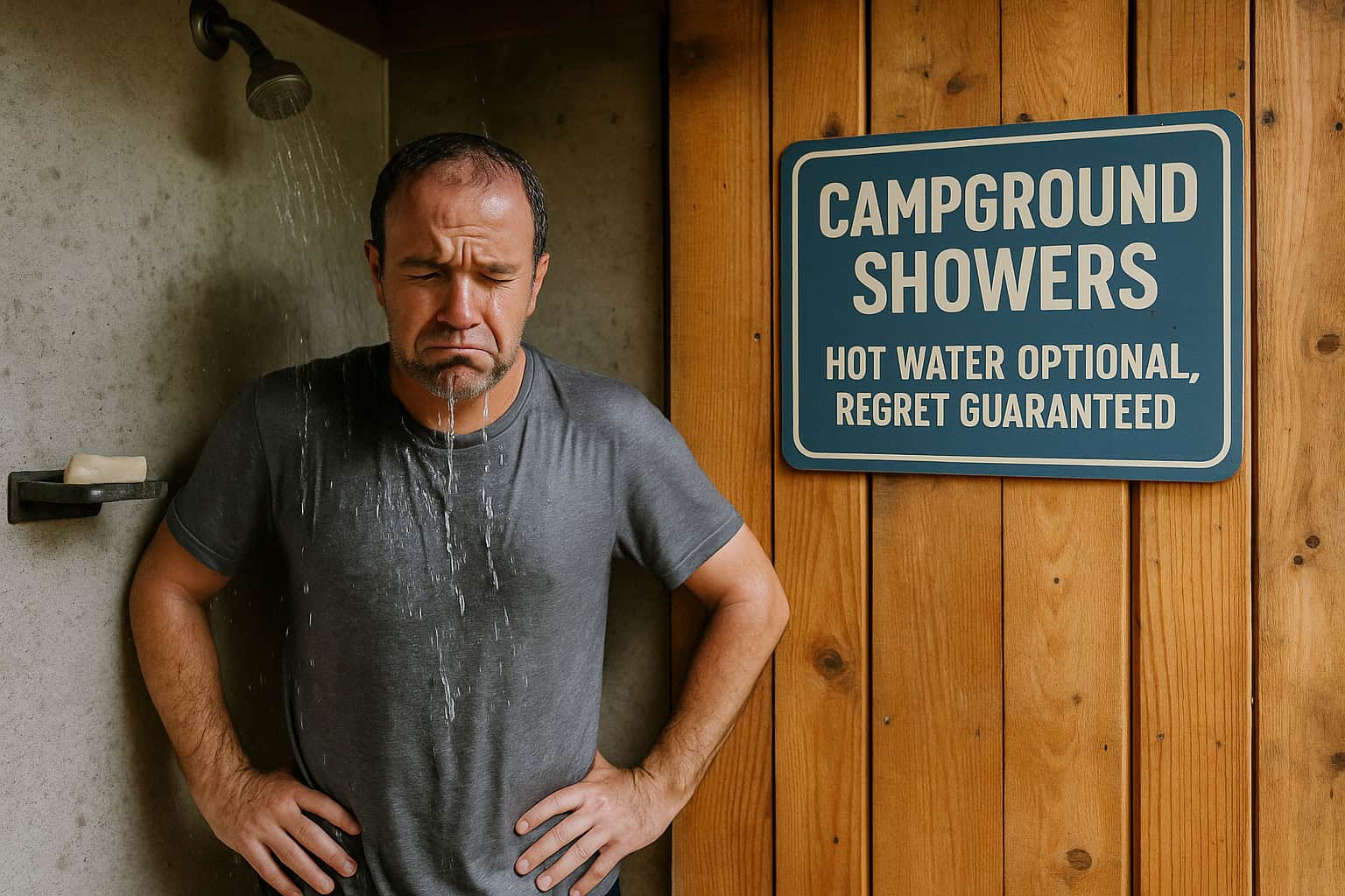 Campground Showers: Hot Water Optional, Regret Guaranteed