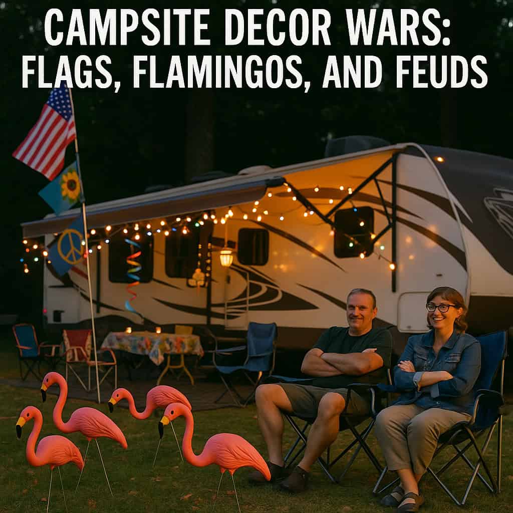 Campsite Decor Wars: Flags, Flamingos, and Feuds