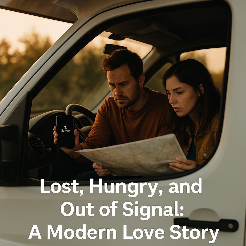Lost, Hungry, and Out of Signal: A Modern Love Story