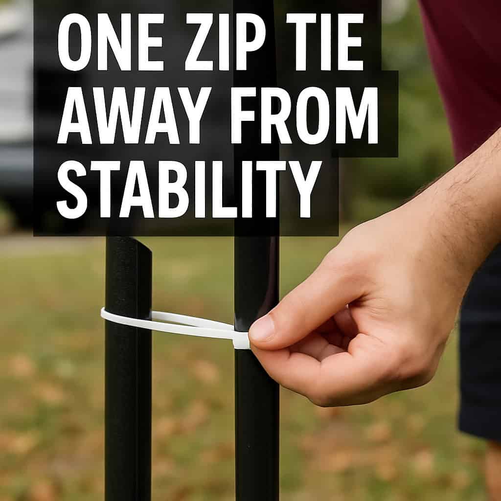 One Zip Tie Away From Stability