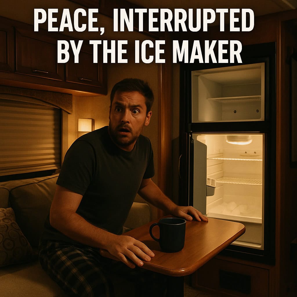 Peace, Interrupted by the Ice Maker