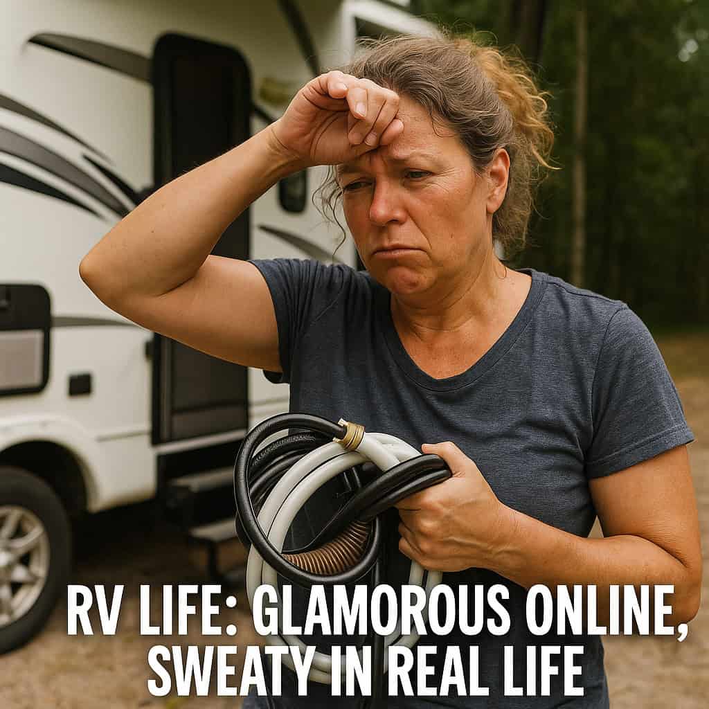 RV Life: Glamorous Online, Sweaty in Real Life