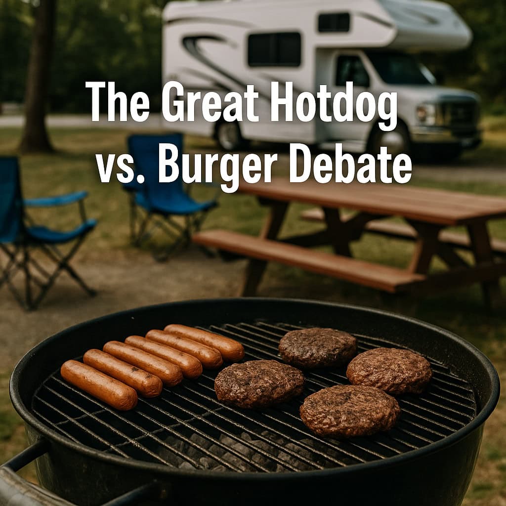 The Great Hotdog vs. Burger Debate
