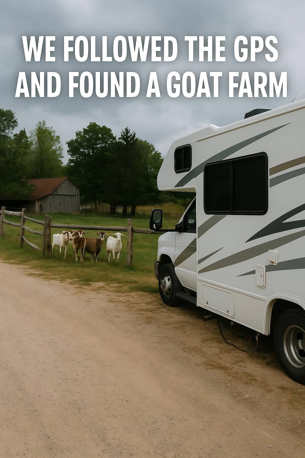 We Followed the GPS and Found a Goat Farm