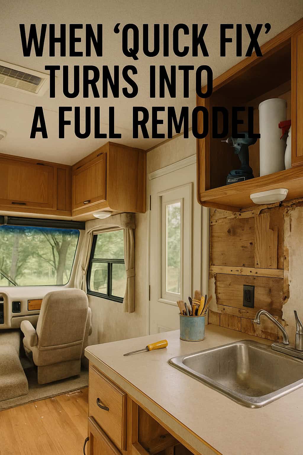 When “Quick Fix” Turns Into a Full Remodel