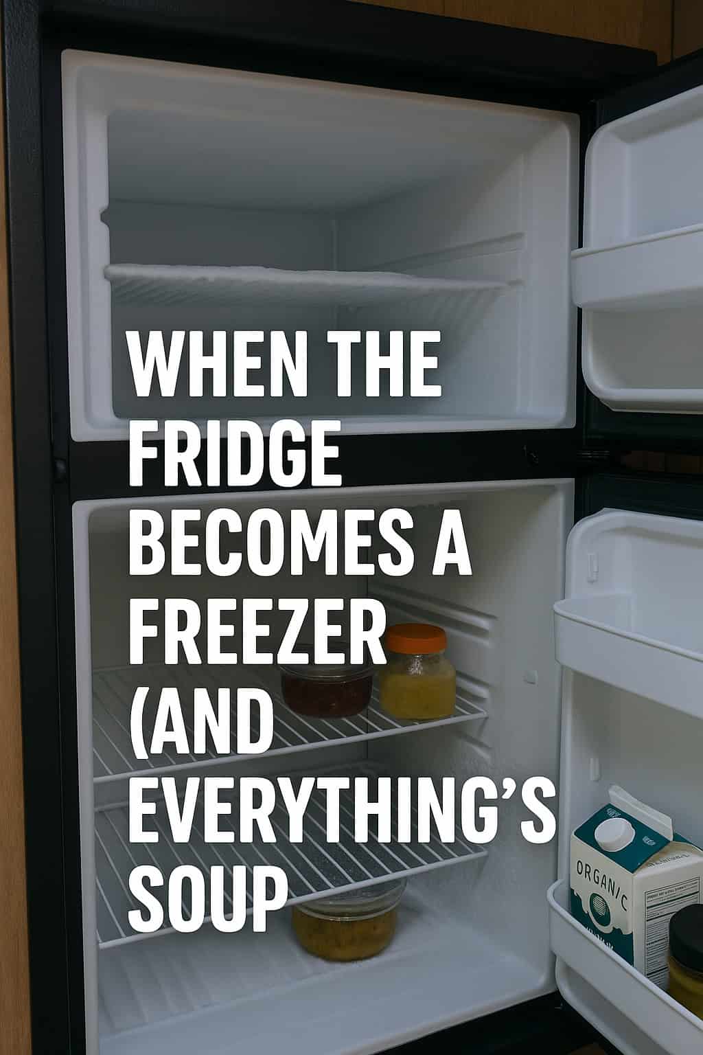 When the Fridge Becomes a Freezer (and Everything’s Soup)