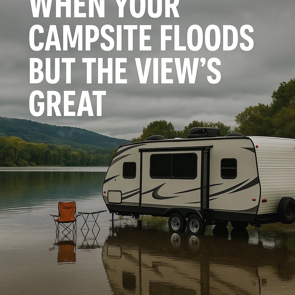When Your Campsite Floods but the View’s Great