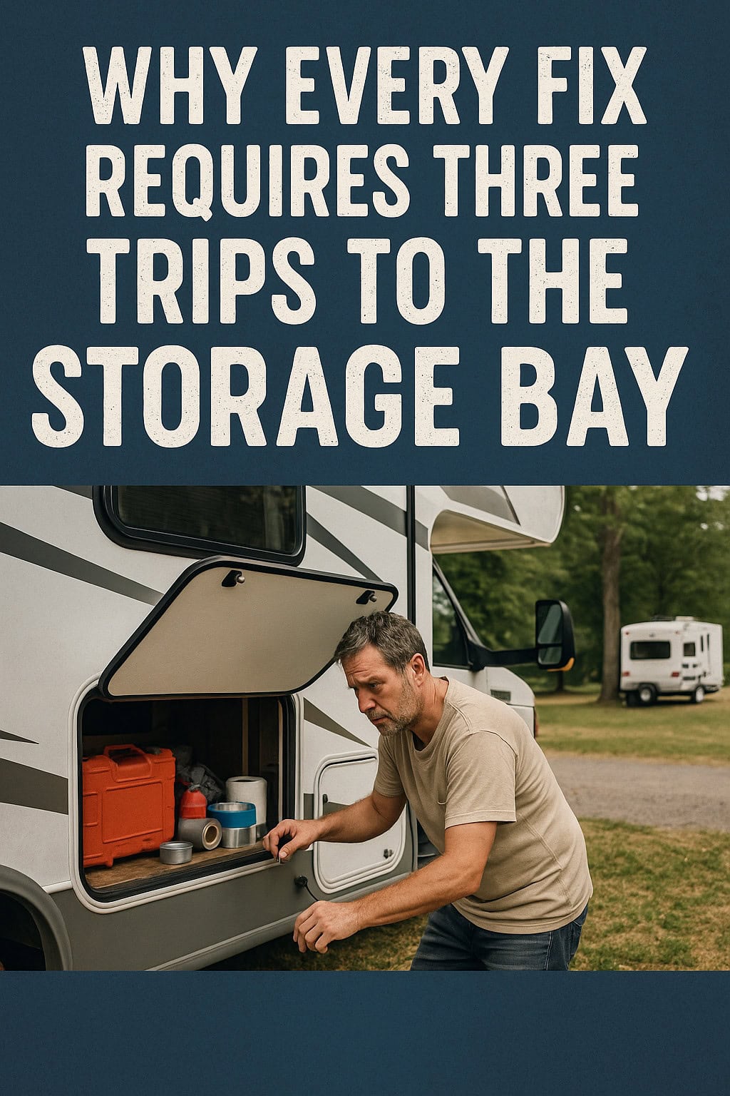 Why Every Fix Requires Three Trips to the Storage Bay