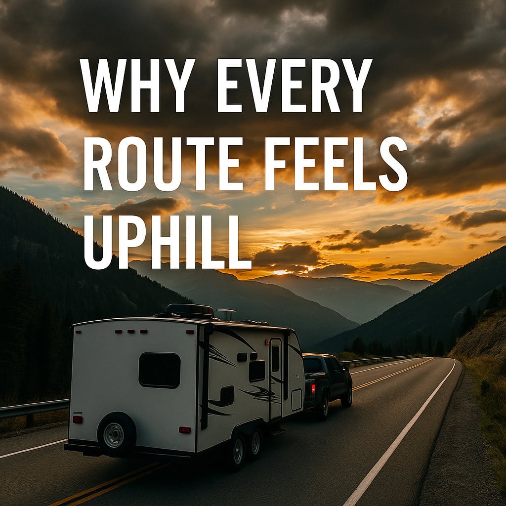 Why Every Route Feels Uphill