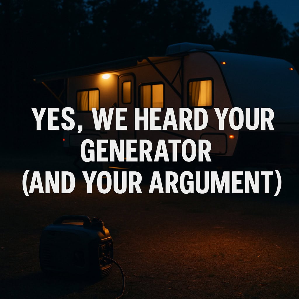 Yes, We Heard Your Generator (and Your Argument)
