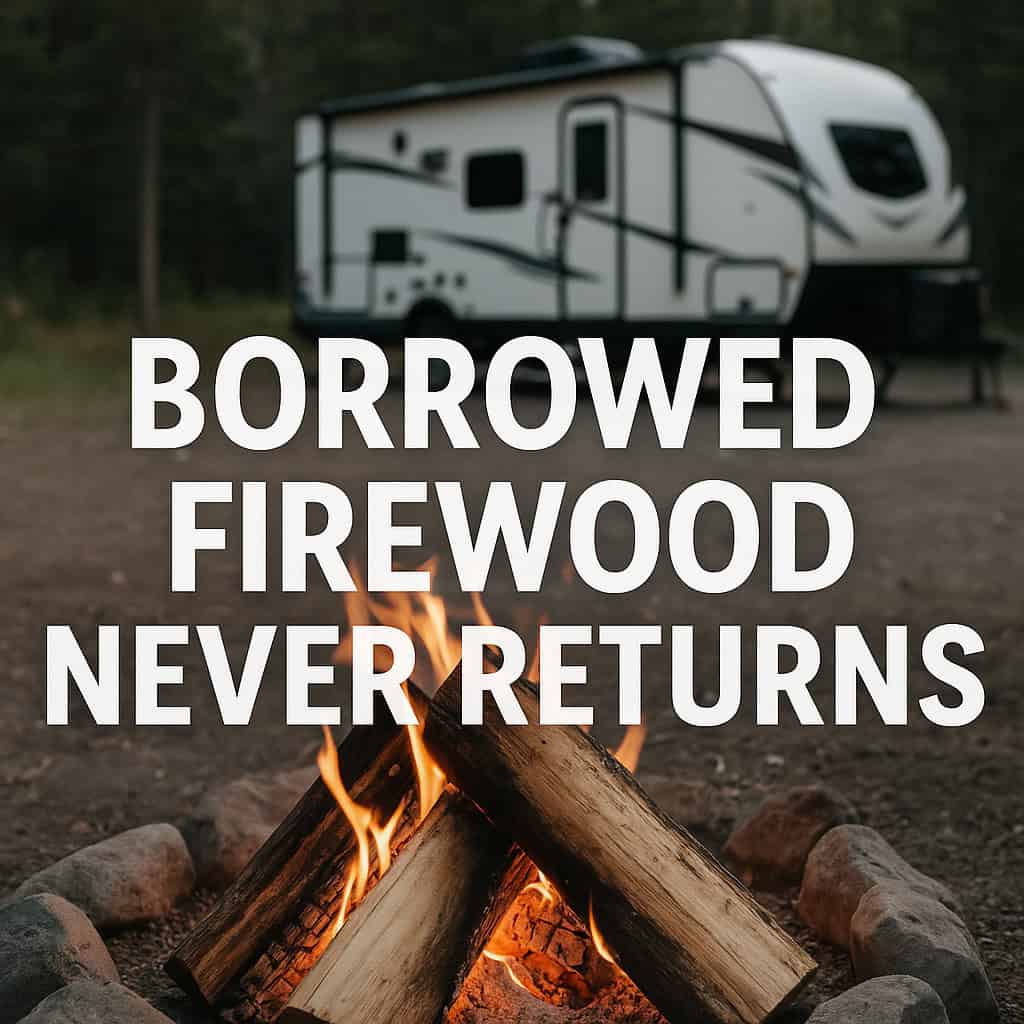 Borrowed Firewood Never Returns.