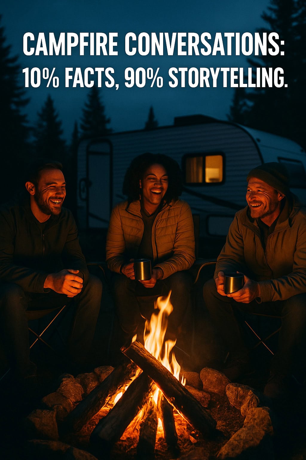 Campfire Conversations: 10% Facts, 90% Storytelling.