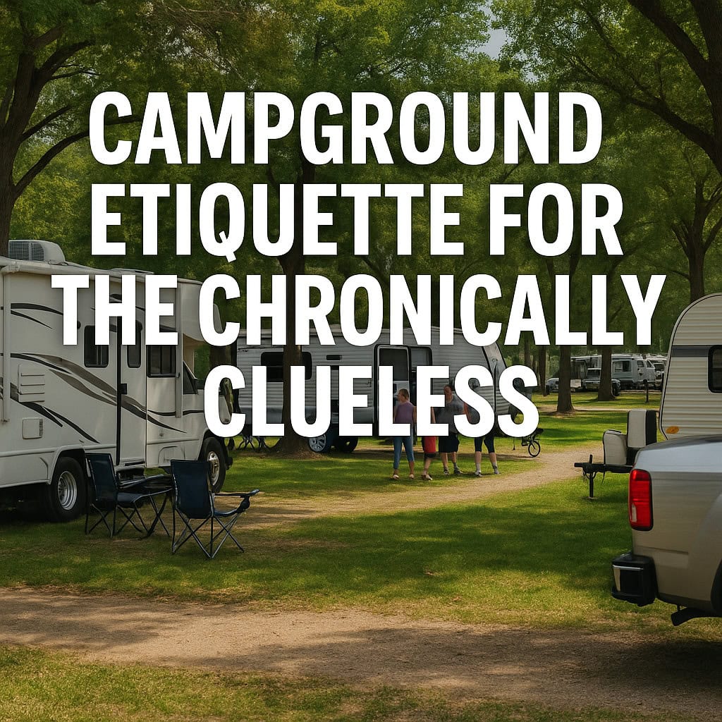 Campground Etiquette for the Chronically Clueless