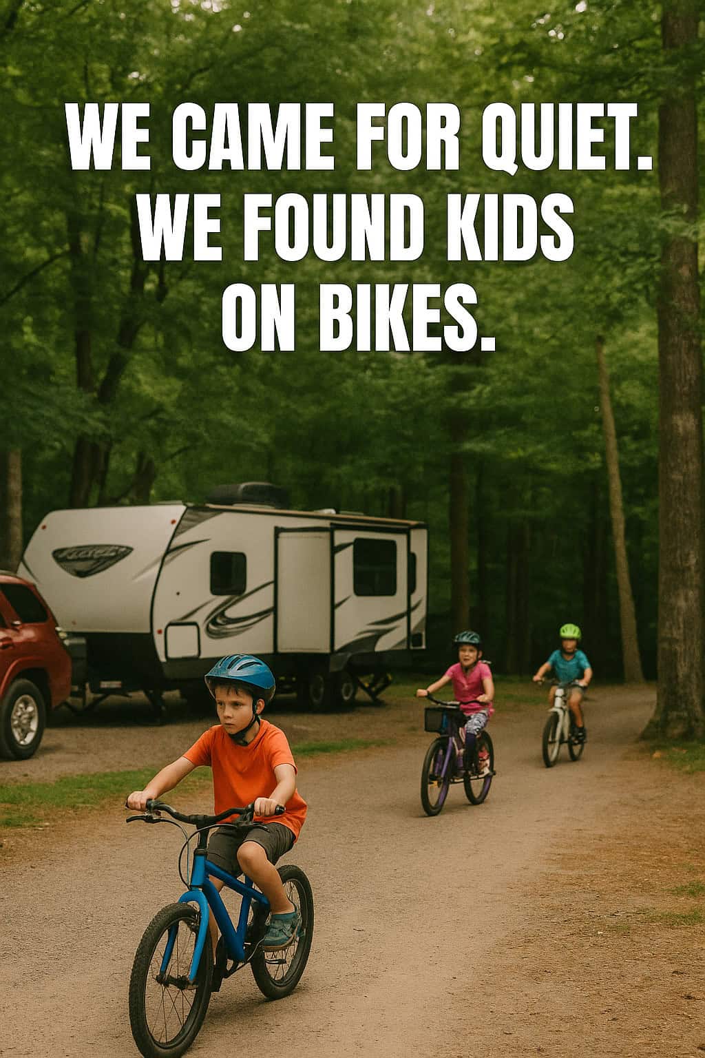 We Came for Quiet. We Found Kids on Bikes.