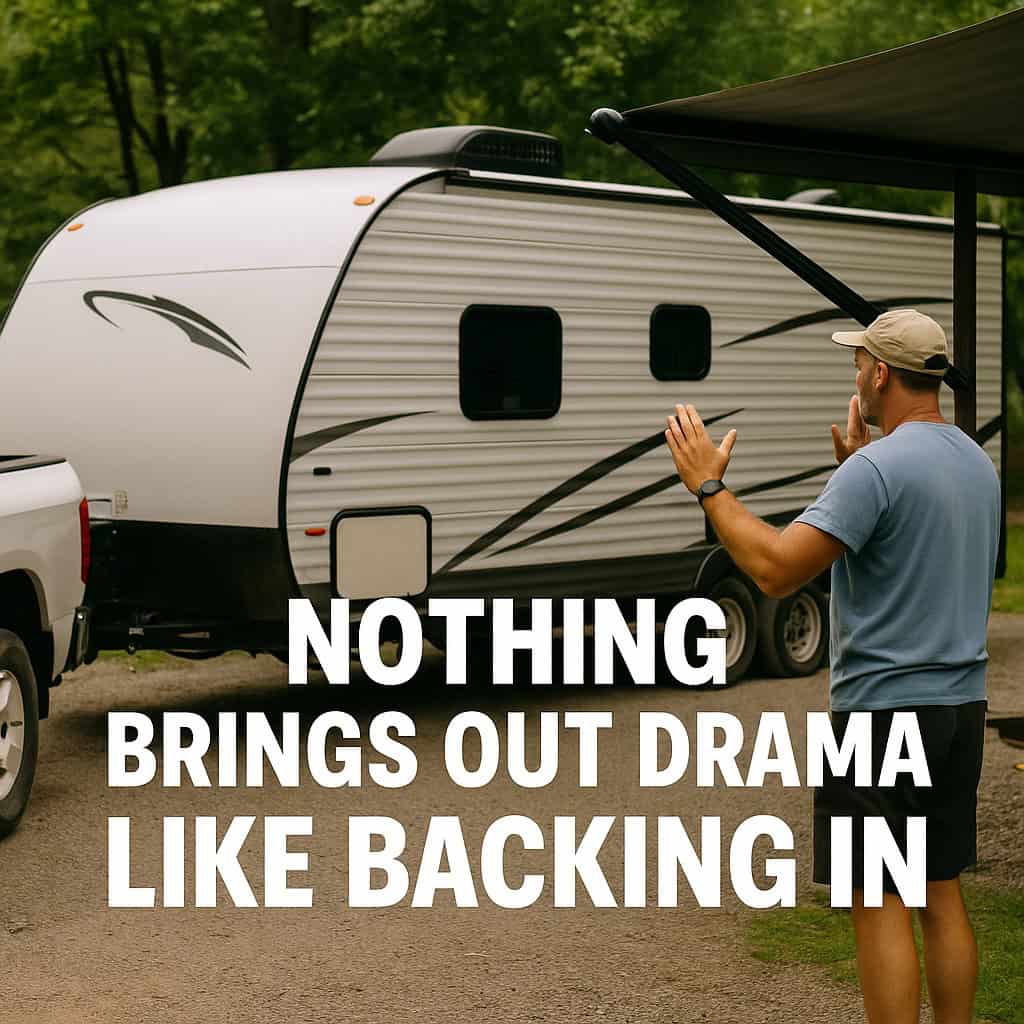 Nothing Brings Out Drama Like Backing In.