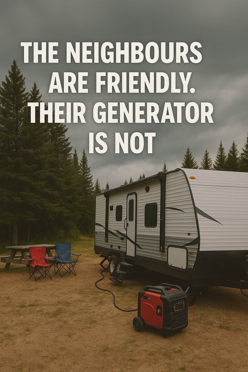 The Neighbours Are Friendly. Their Generator Is Not.