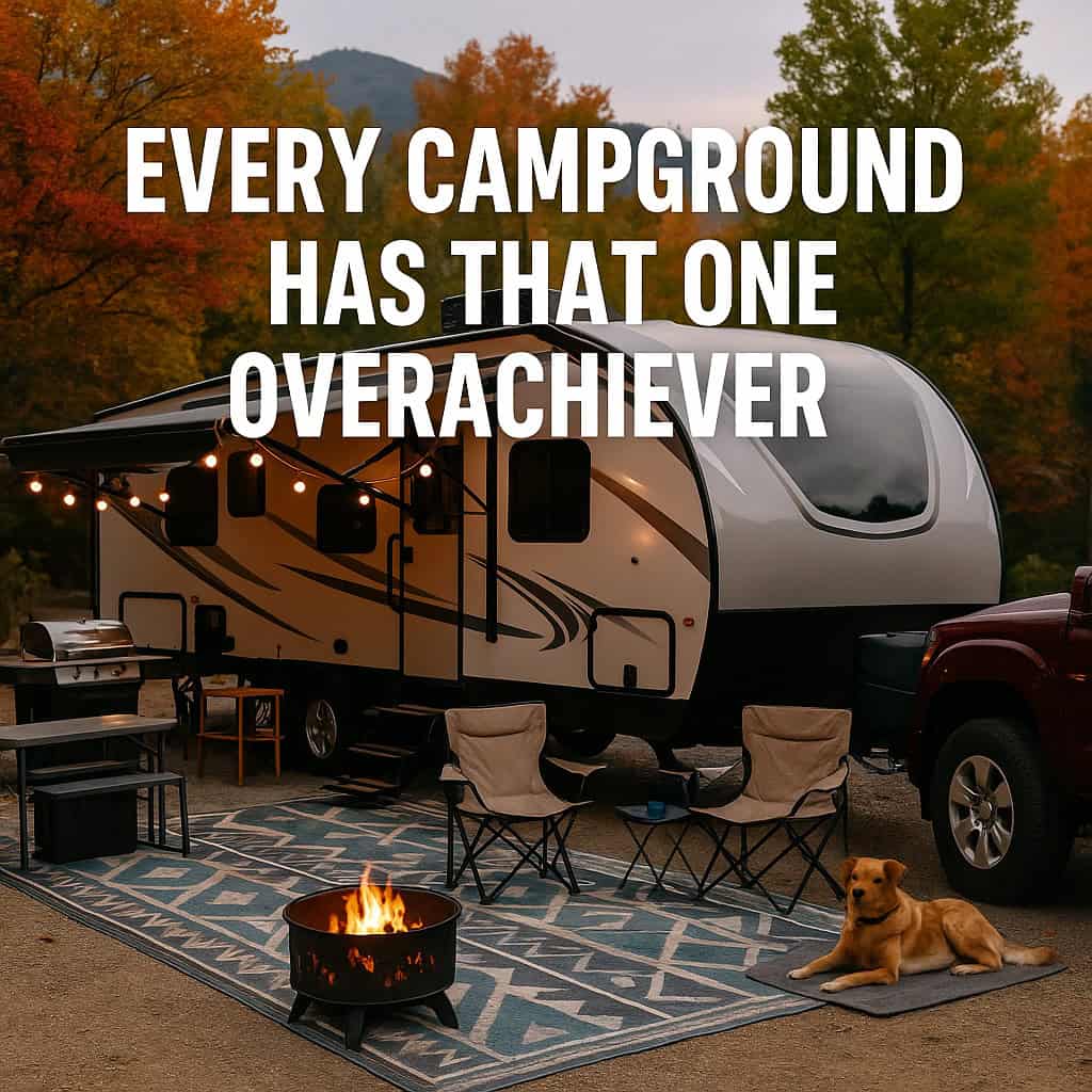 Every Campground Has That One Overachiever.