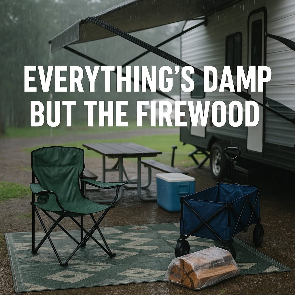 Everything’s Damp but the Firewood