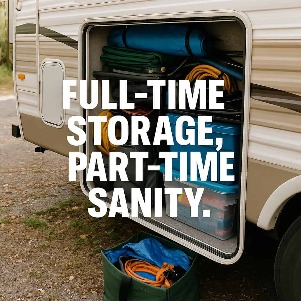 Full-Time Storage, Part-Time Sanity.