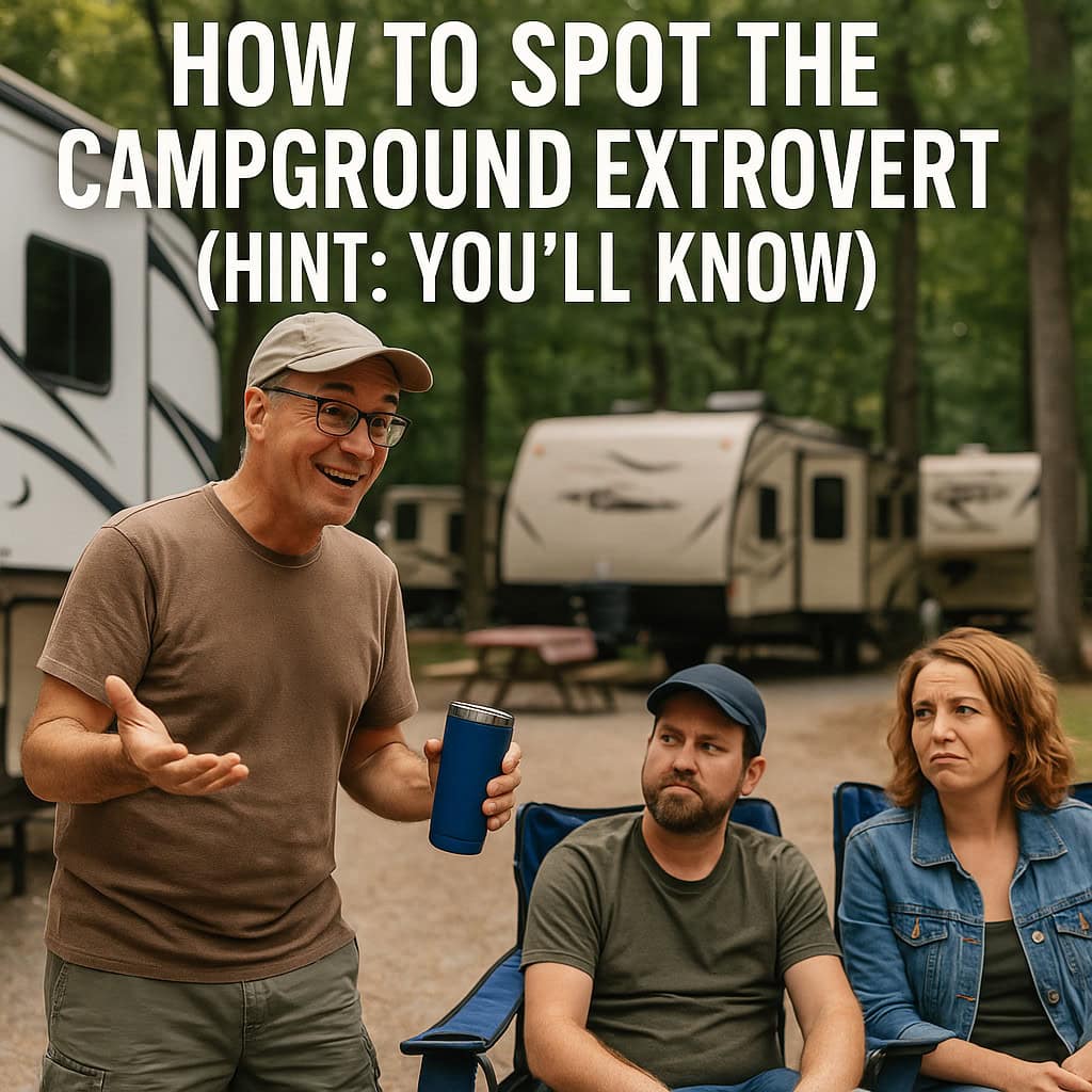 How to Spot the Campground Extrovert (Hint: You’ll Know)