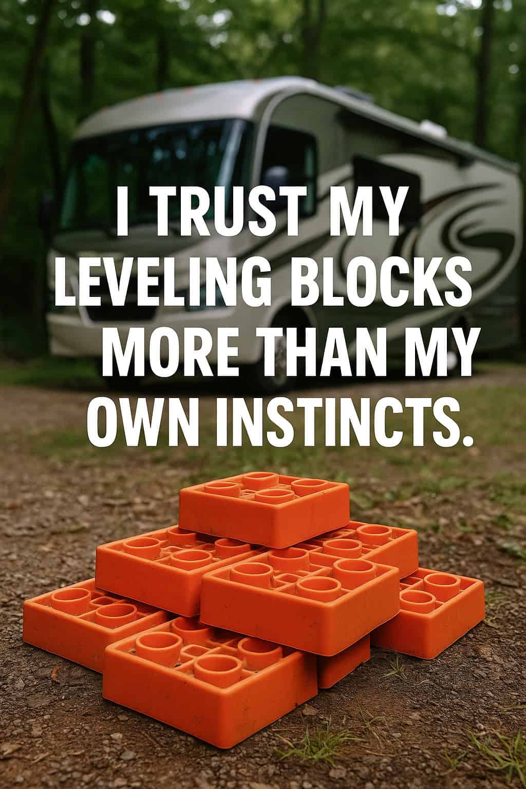 I Trust My Leveling Blocks More Than My Own Instincts.