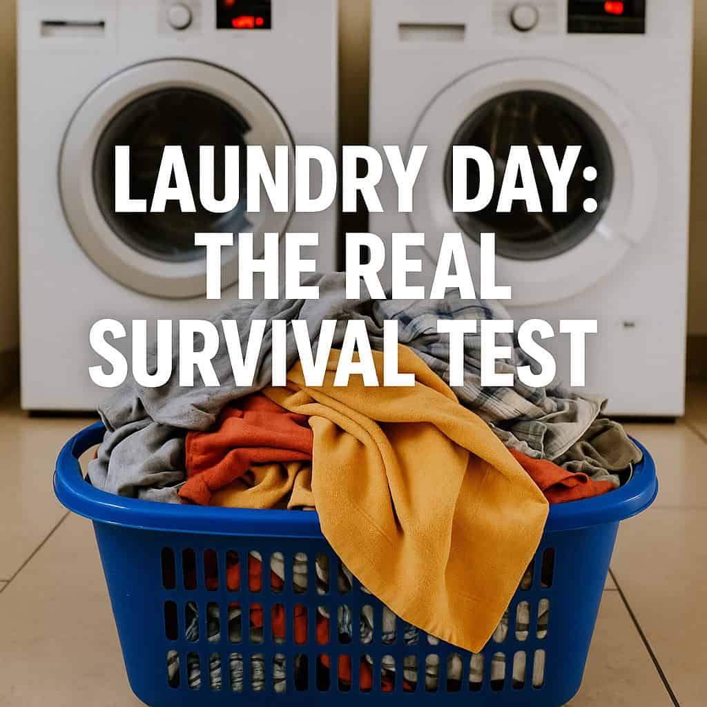Laundry Day: The Real Survival Test.