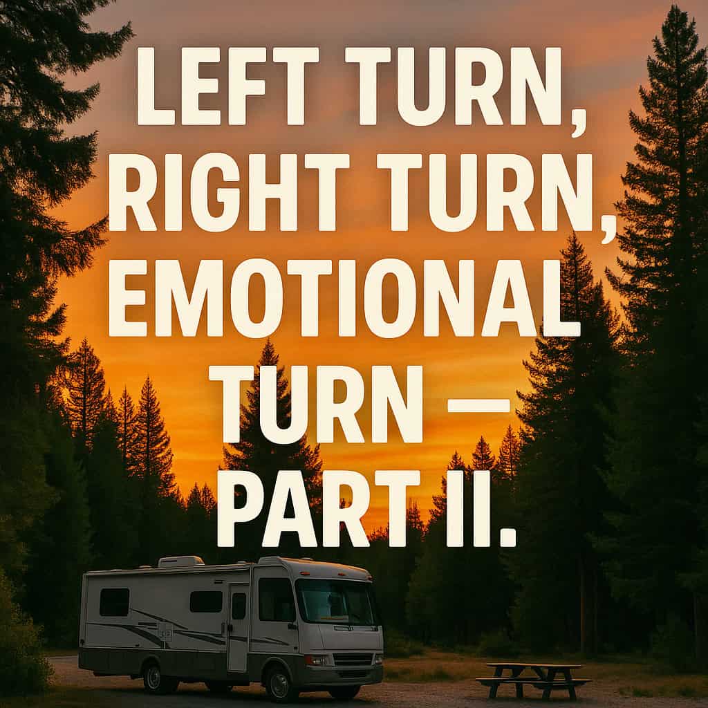 Left Turn, Right Turn, Emotional Turn — Part II.