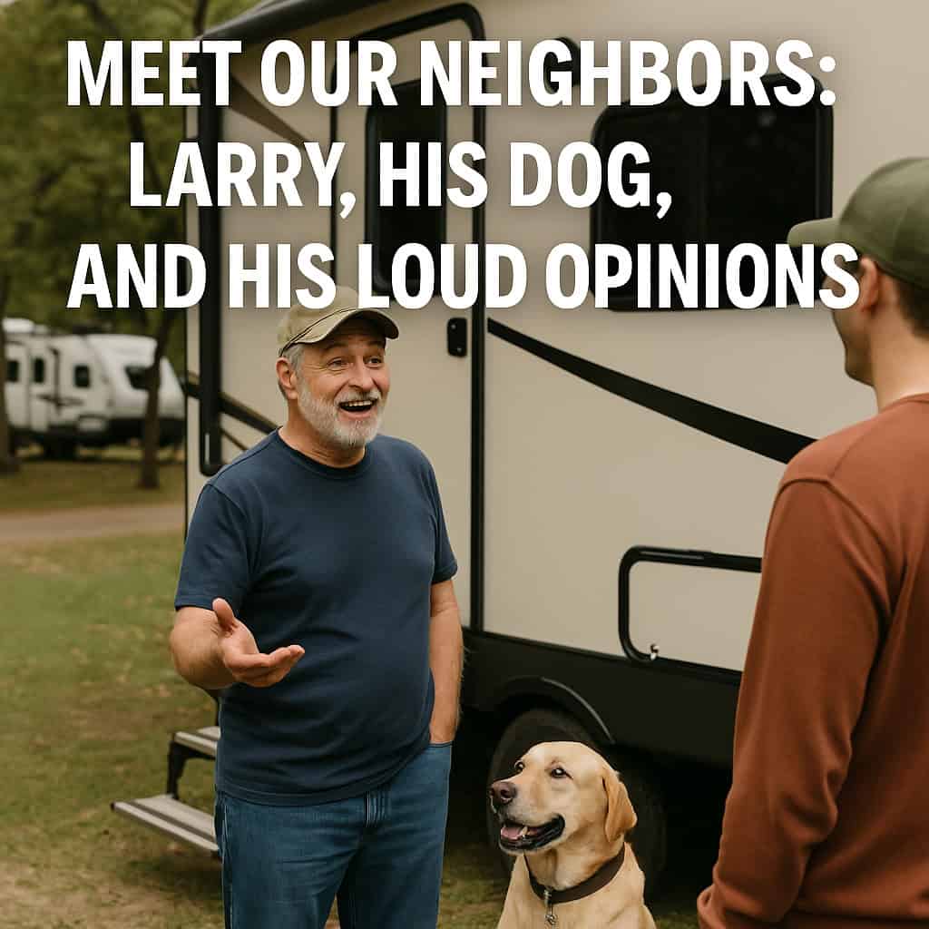 Meet Our Neighbors: Larry, His Dog, and His Loud Opinions
