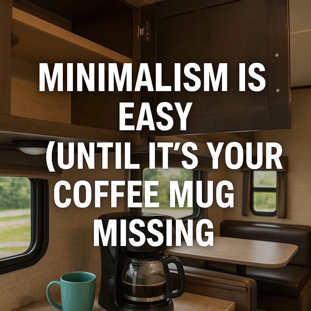 Minimalism Is Easy (Until It’s Your Coffee Mug Missing)