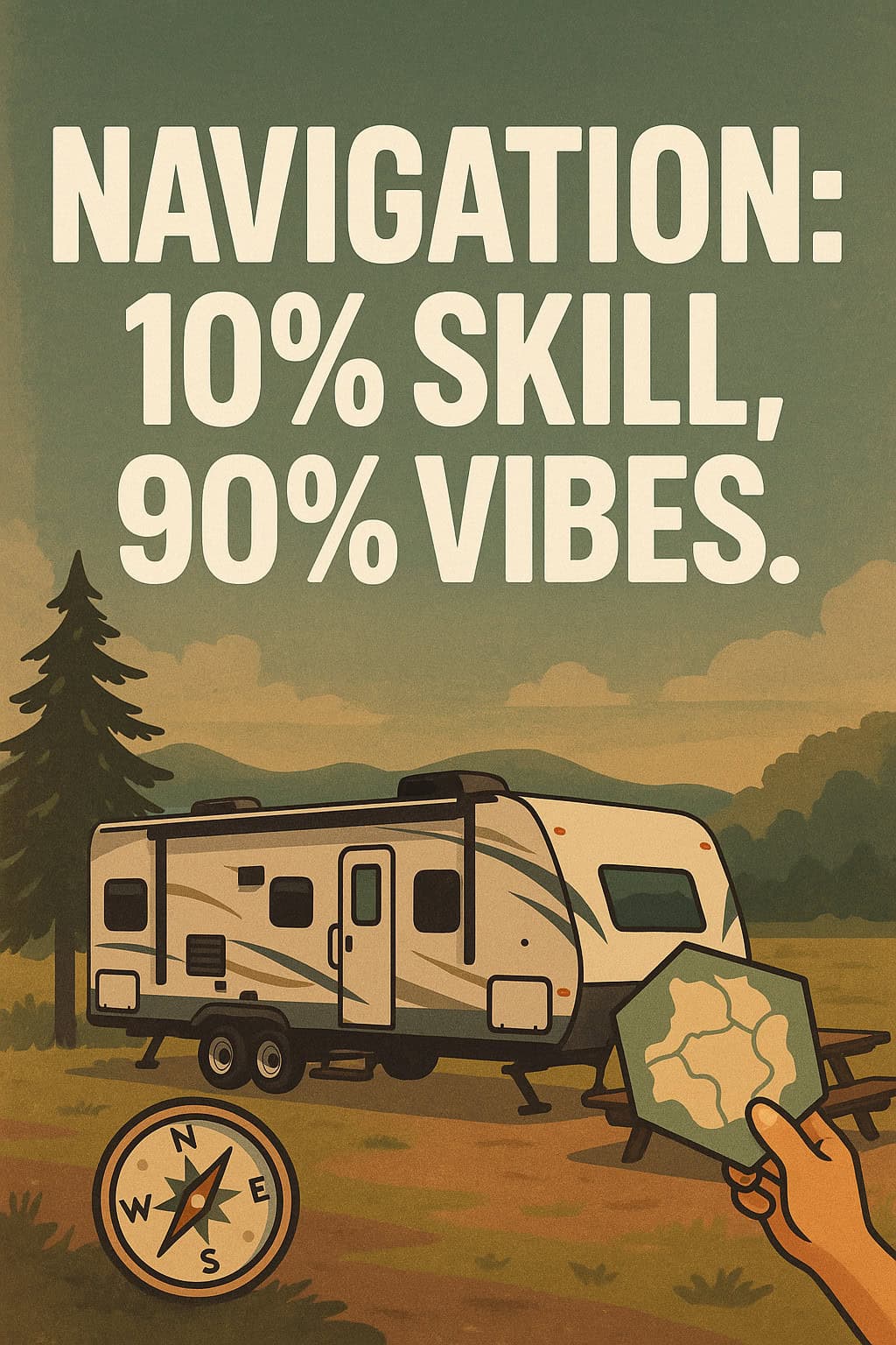 Navigation: 10% Skill, 90% Vibes.