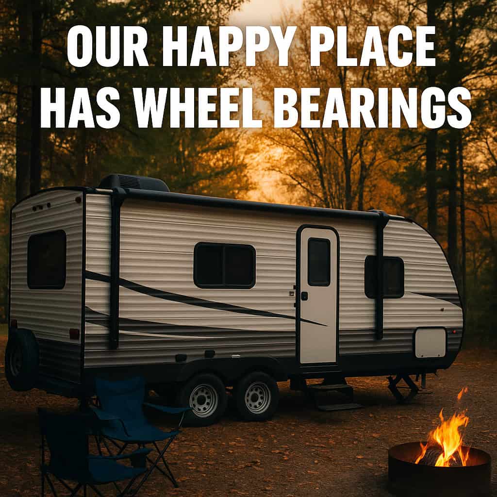 Our Happy Place Has Wheel Bearings