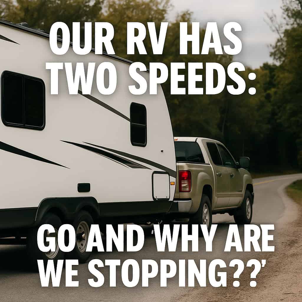 Our RV Has Two Speeds: Go and ‘Why Are We Stopping?’