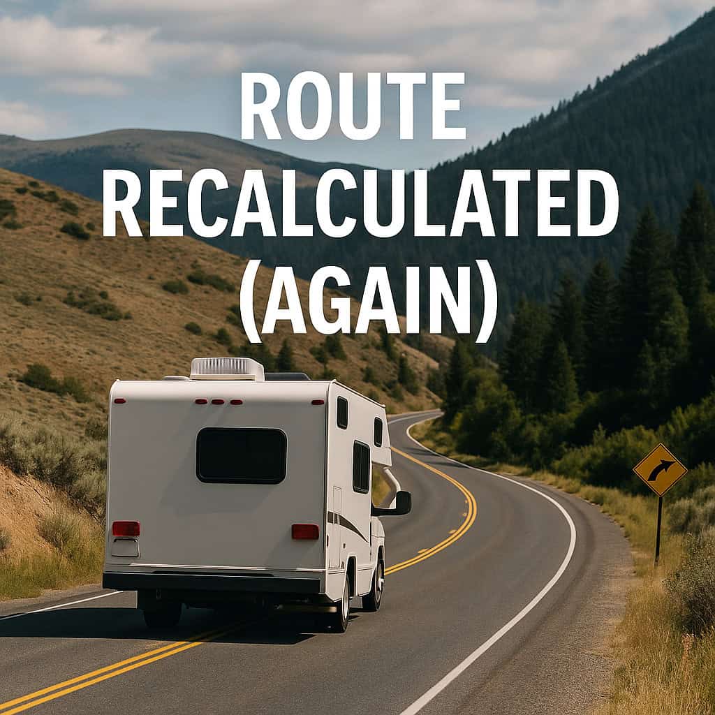 Route Recalculated (Again)