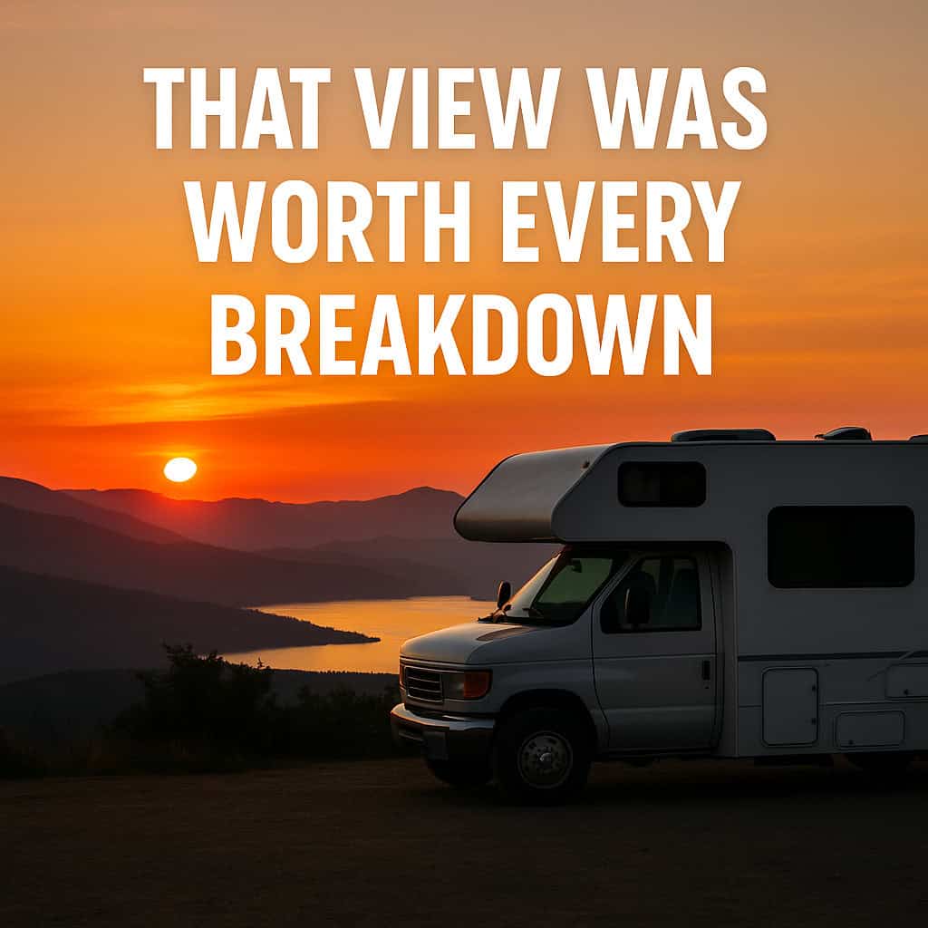 That View Was Worth Every Breakdown