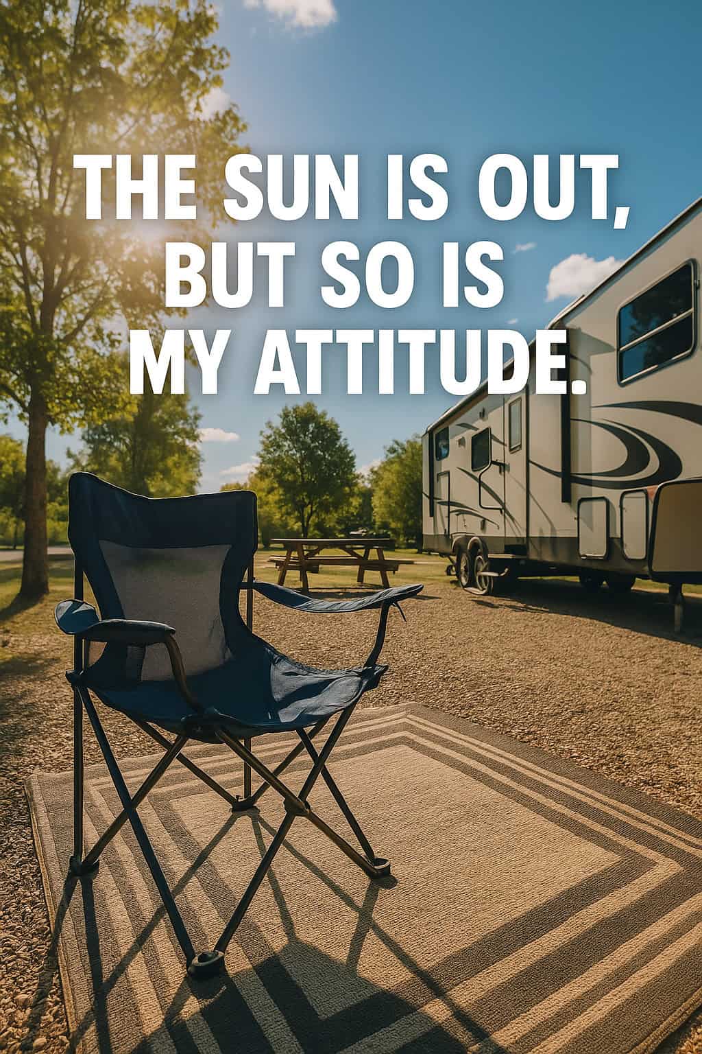 The Sun Is Out, But So Is My Attitude.