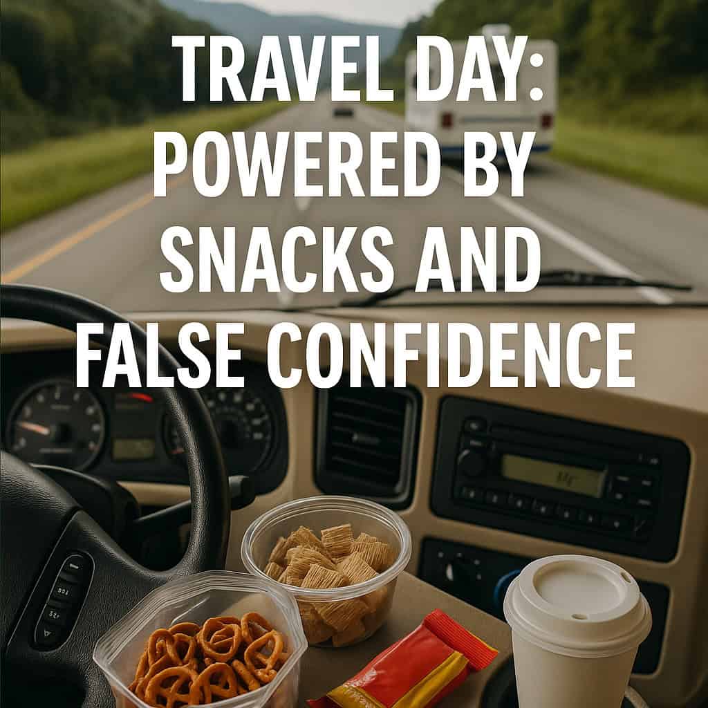 Travel Day: Powered by Snacks and False Confidence