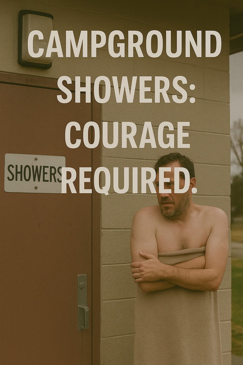 Campground Showers: Courage Required