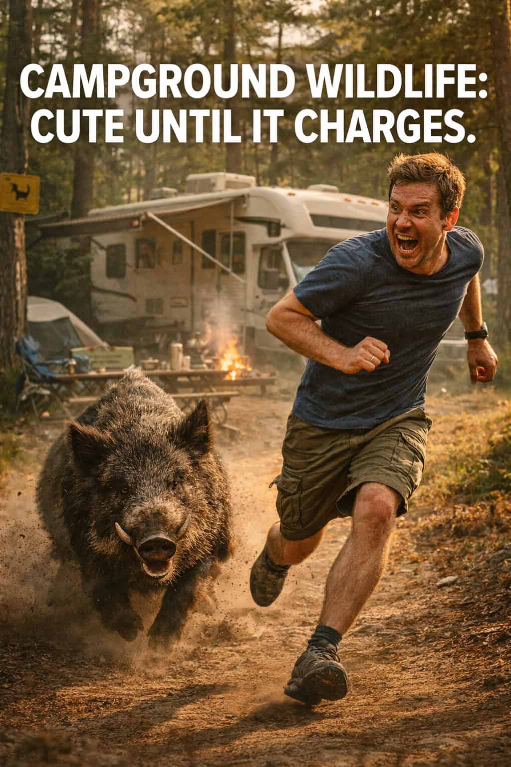 Campground Wildlife: Cute Until It Charges