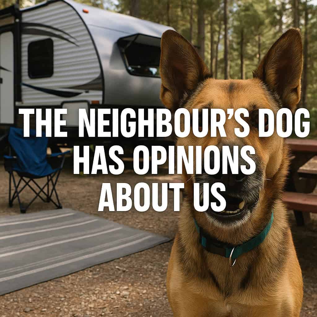 The Neighbour’s Dog Has Opinions About Us.