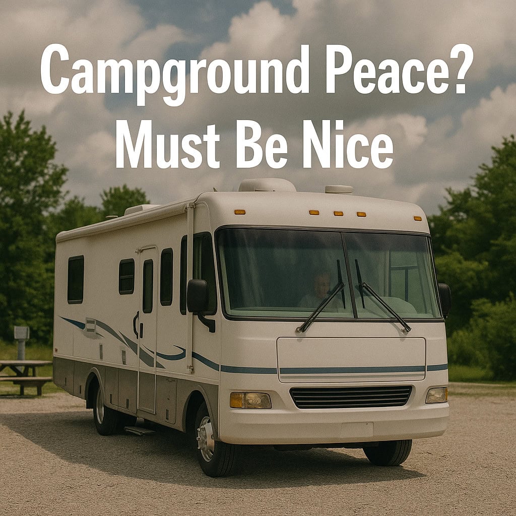 Campground Peace? Must Be Nice.