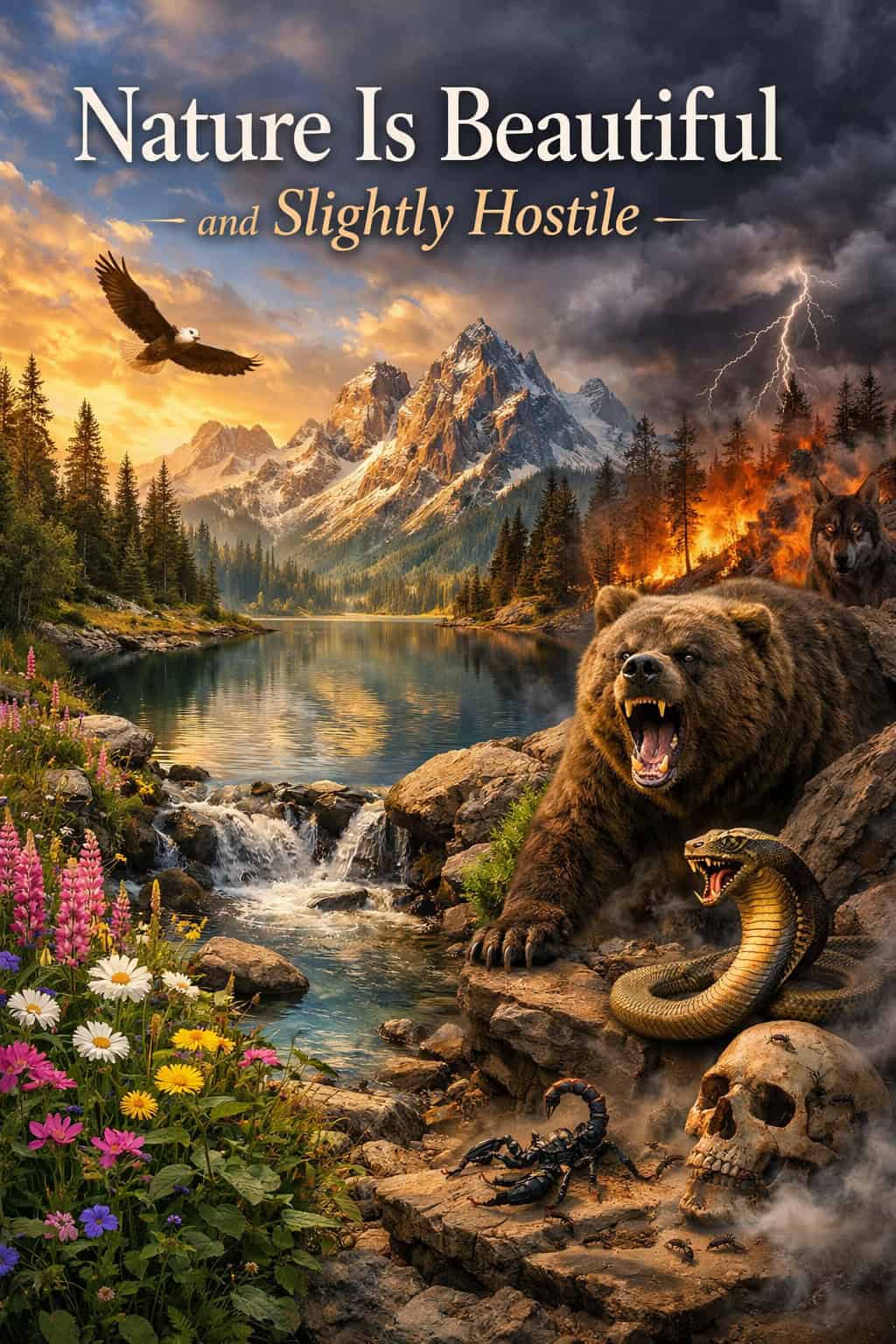 Nature Is Beautiful and Slightly Hostile