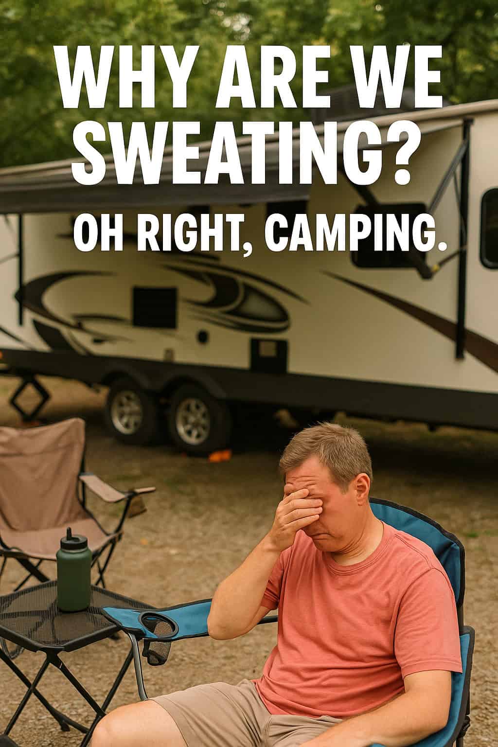 Why Are We Sweating? Oh Right, Camping.