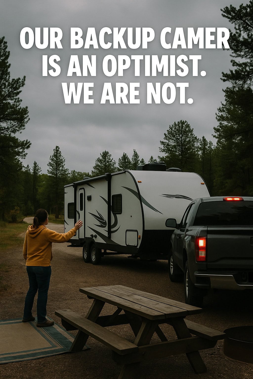 Our Backup Camera Is an Optimist. We Are Not.