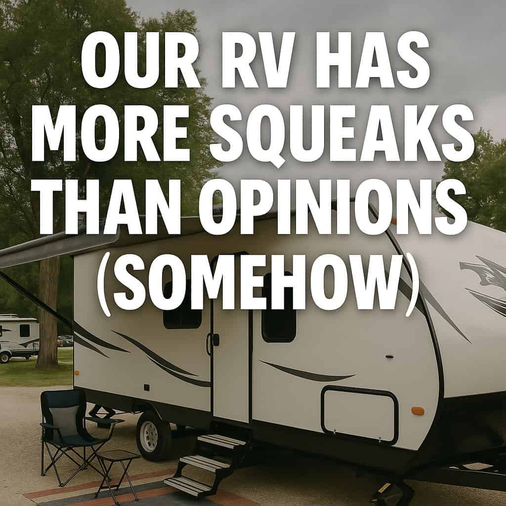 Our RV Has More Squeaks Than Opinions (Somehow).