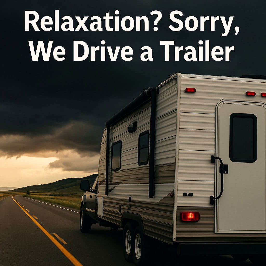 Relaxation? Sorry, We Drive a Trailer.