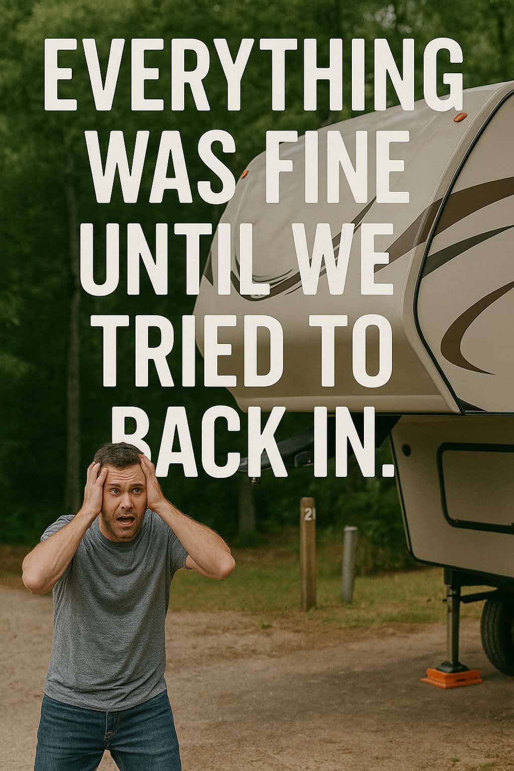 “Everything Was Fine Until We Tried to Back In.”