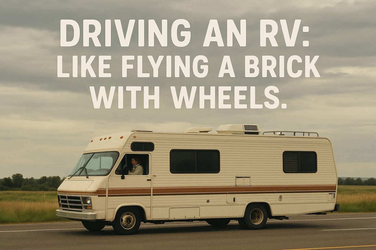 “Driving an RV: Like Flying a Brick With Wheels.”