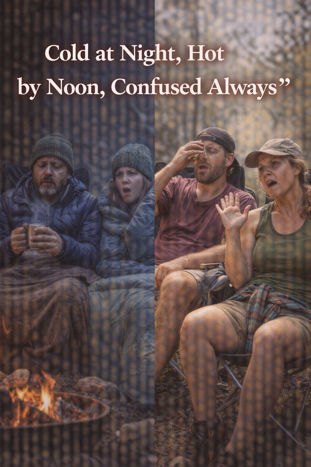 Cold at Night, Hot by Noon, Confused Always