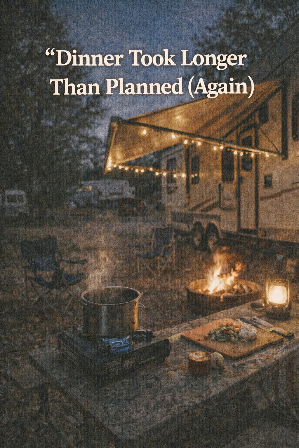 Dinner Took Longer Than Planned (Again)